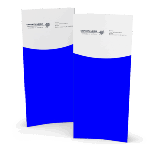 Flyer DIN lang (10,5 cm x 21,0 cm) (beidseitiger Druck) 115g