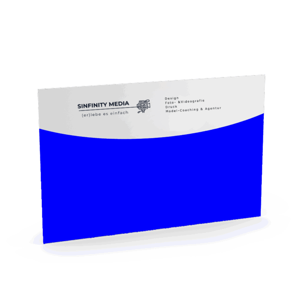 5.000 Visitenkarten quer 4/4 farbig 85 x 55 mm (beidseitiger Druck)