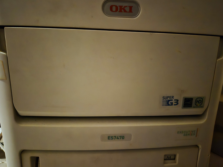 OKI ES7470 – Multifunktionsfarblaserdrucker mit Scanner, Duplex & Zubehör – Bild 3