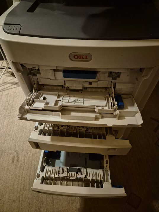 OKI ES7470 – Multifunktionsfarblaserdrucker mit Scanner, Duplex & Zubehör – Bild 5